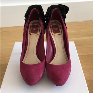 Dior ribbon pumps